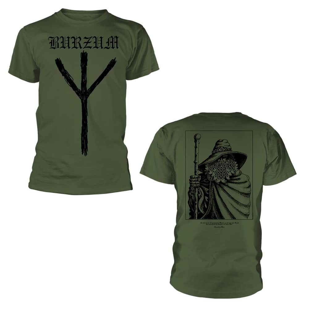 Burzum Rune (Green) T Shirt