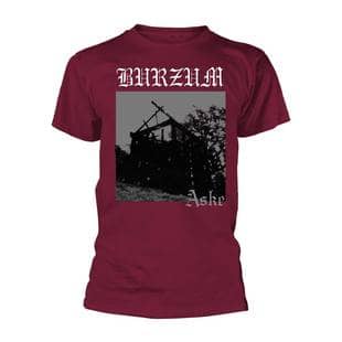 Burzum Aske (maroon) T-shirt